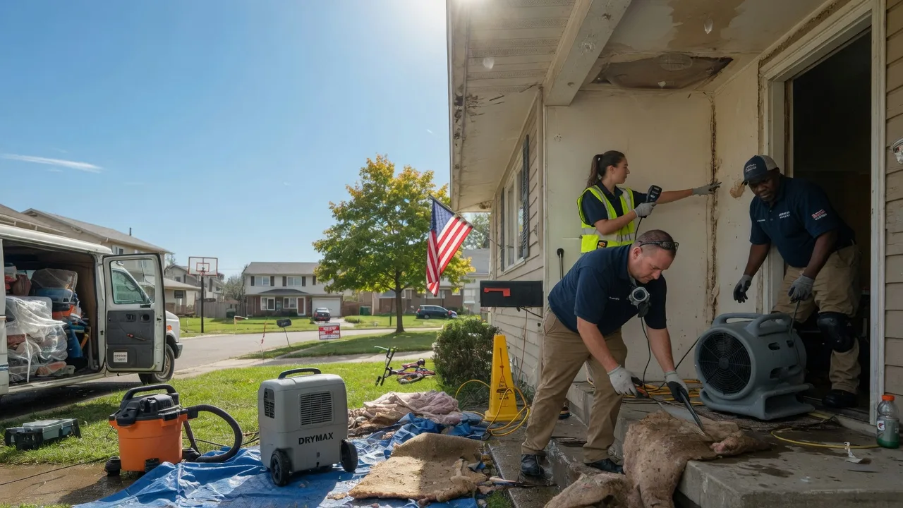 Water Damage Restoration in Bridgewater, IA near me